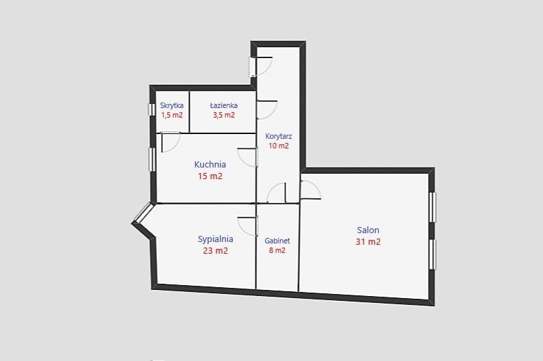 Mieszkanie 3 pokojowe na Sprzedaż