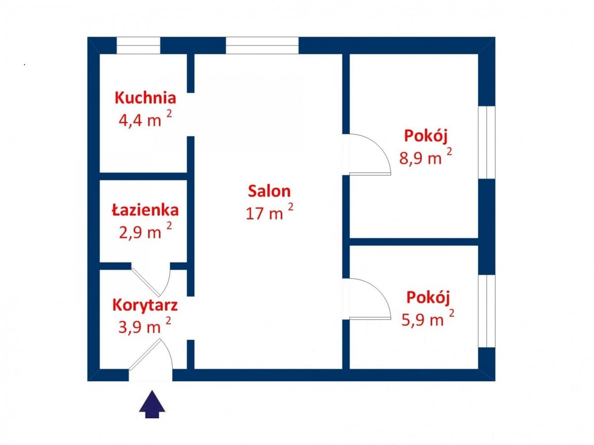 Mieszkanie 3 pokojowe na Sprzedaż