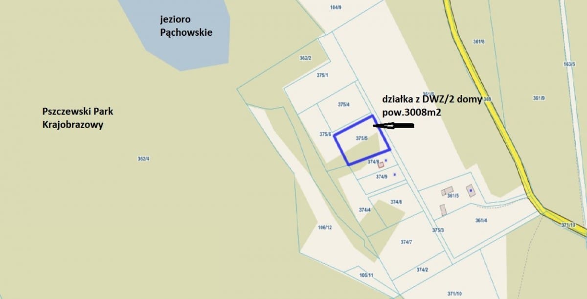 Działka  pokojowe na Sprzedaż