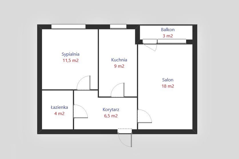 Mieszkanie 2 pokojowe na Wynajem