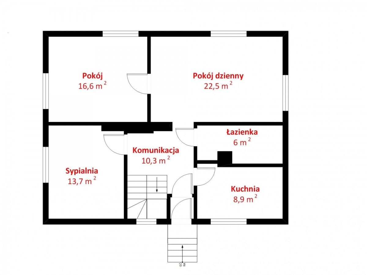 Dom 5 pokojowe na Sprzedaż