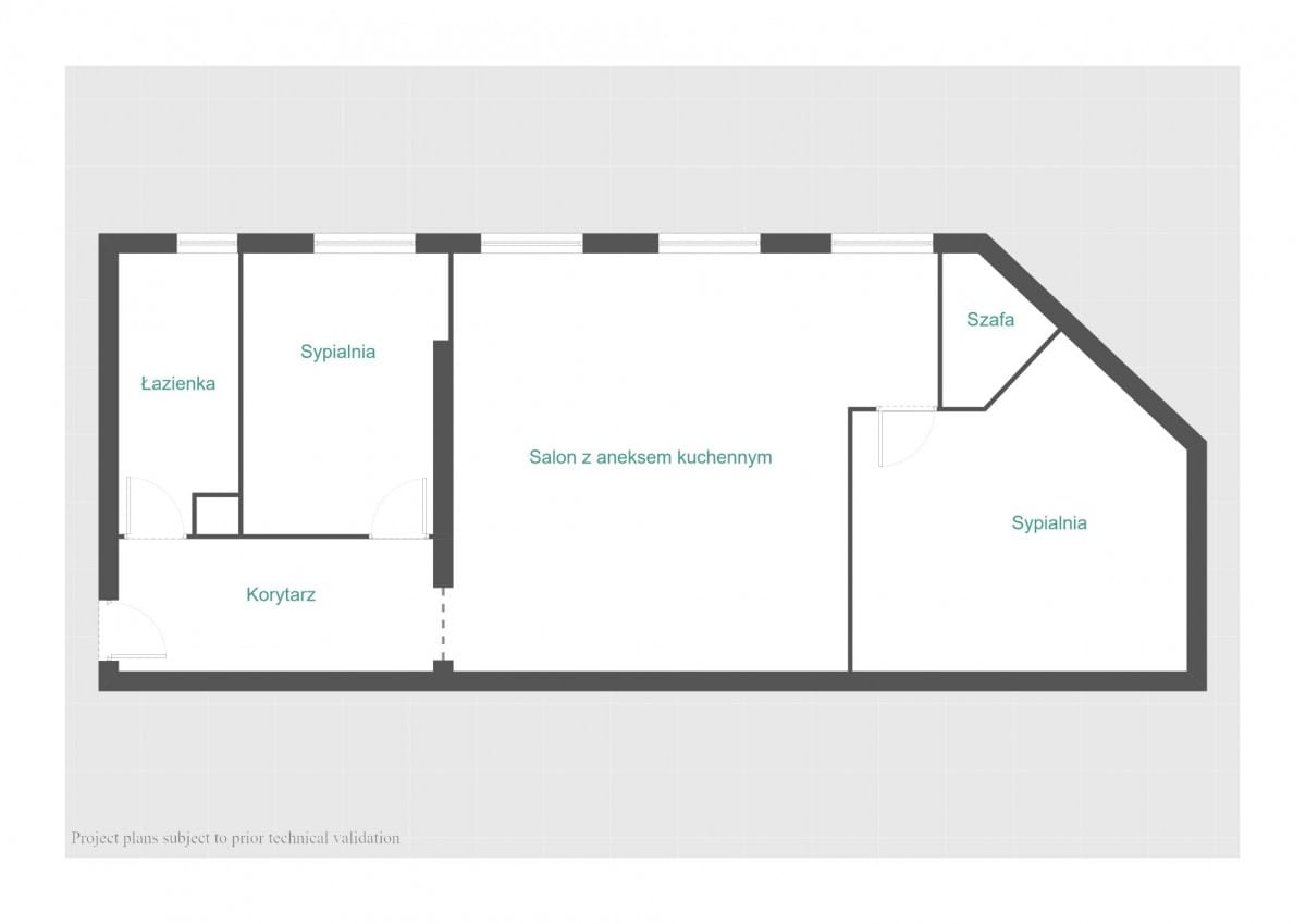 Mieszkanie 3 pokojowe na Sprzedaż