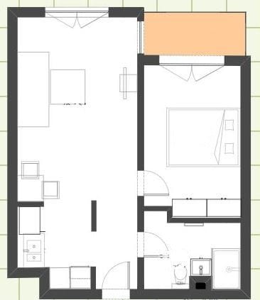 Mieszkanie 2 pokojowe na Wynajem