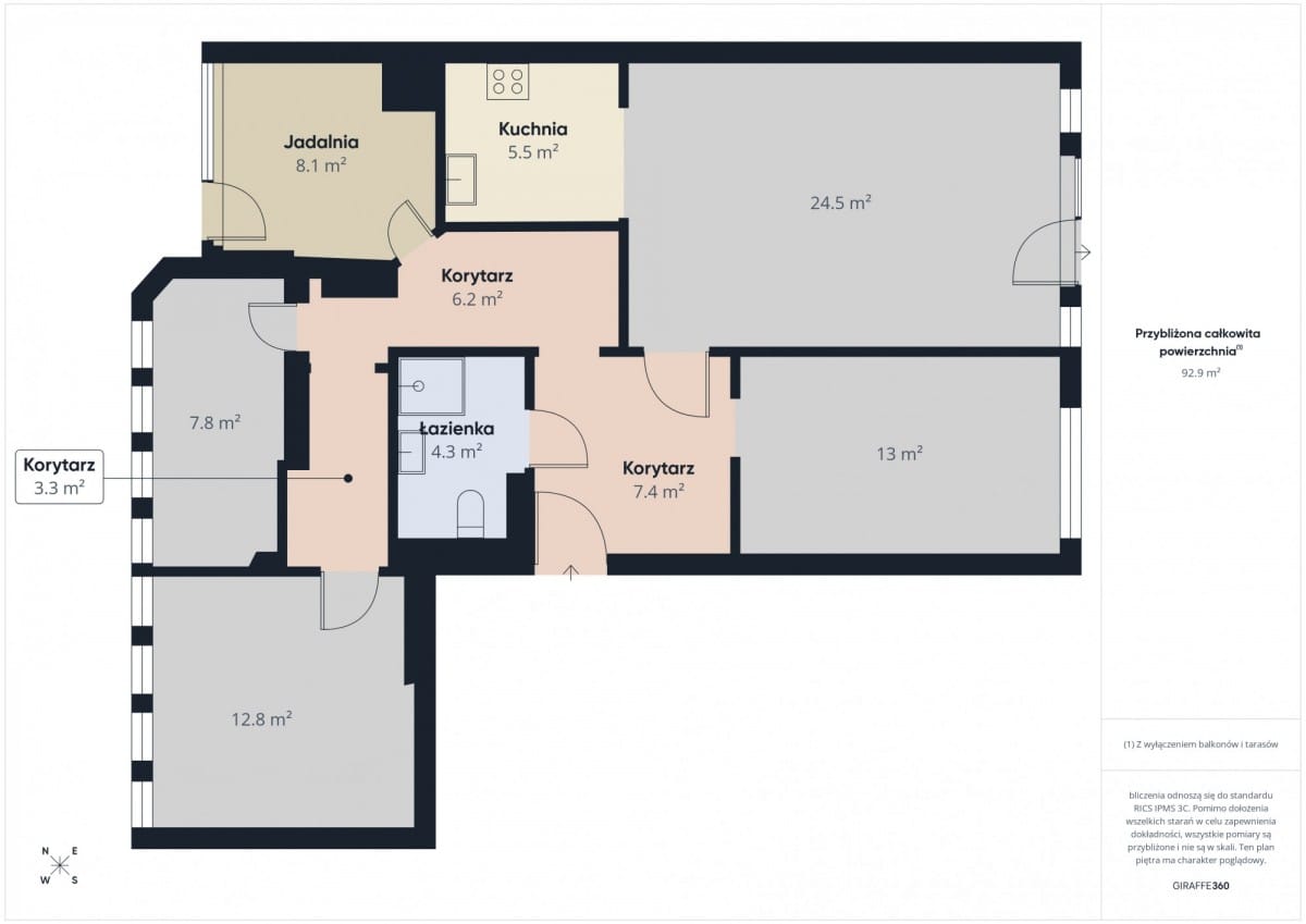 Mieszkanie 5 pokojowe na Sprzedaż