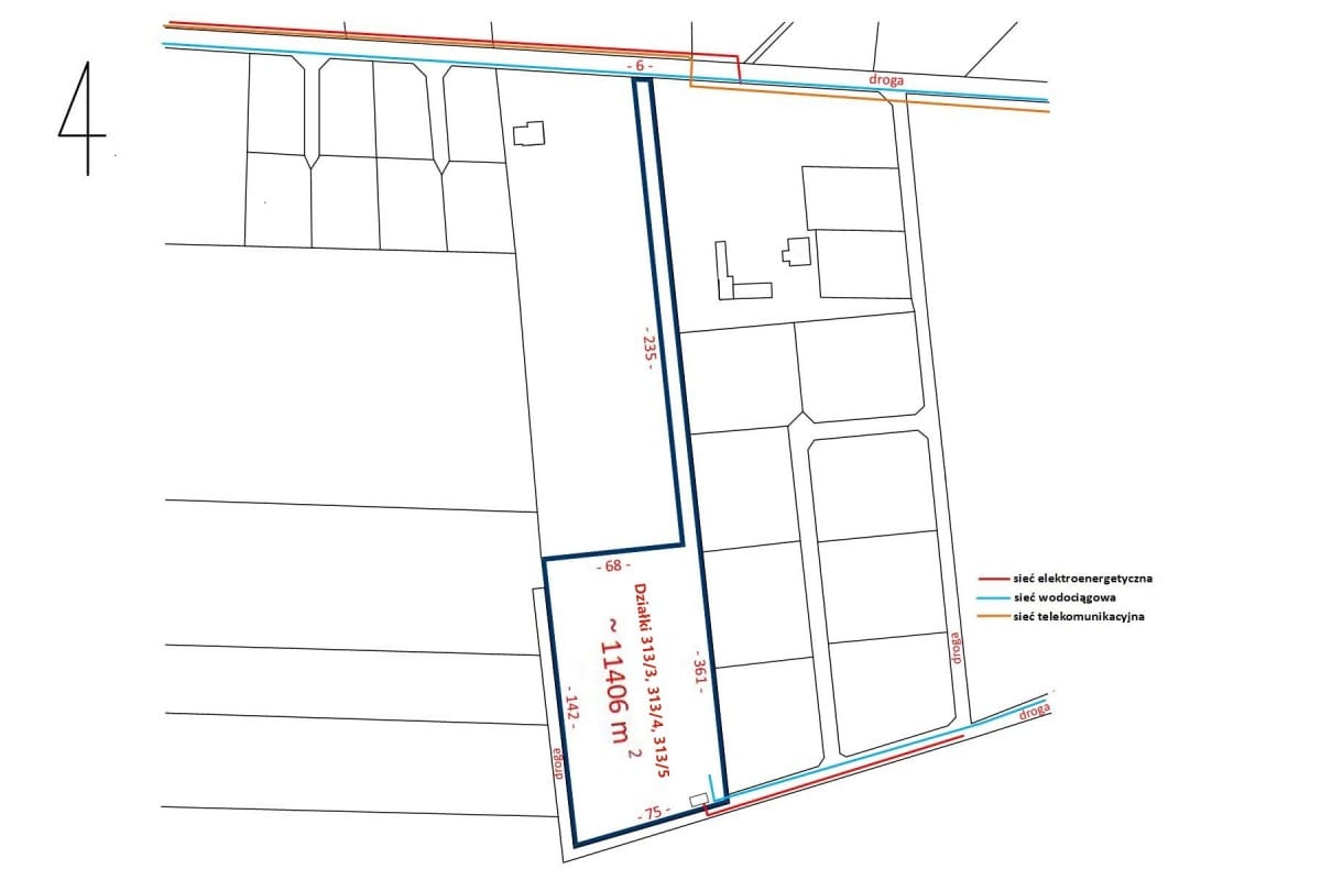Działka  pokojowe na Sprzedaż