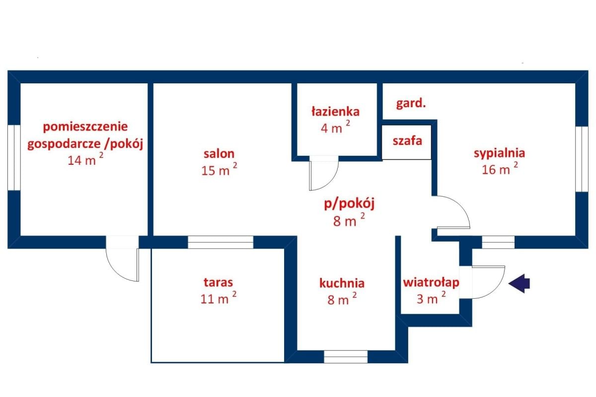 Dom 2 pokojowe na Sprzedaż