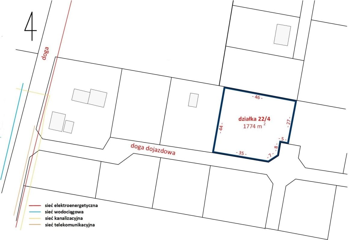 Działka  pokojowe na Sprzedaż