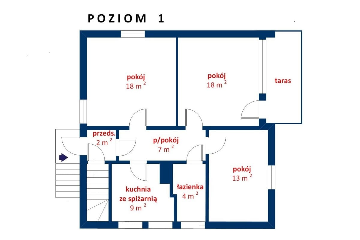 Dom 5 pokojowe na Sprzedaż