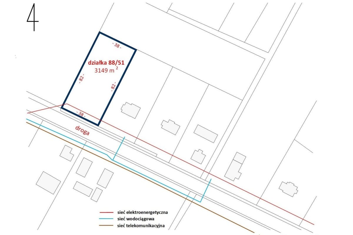 Działka  pokojowe na Sprzedaż