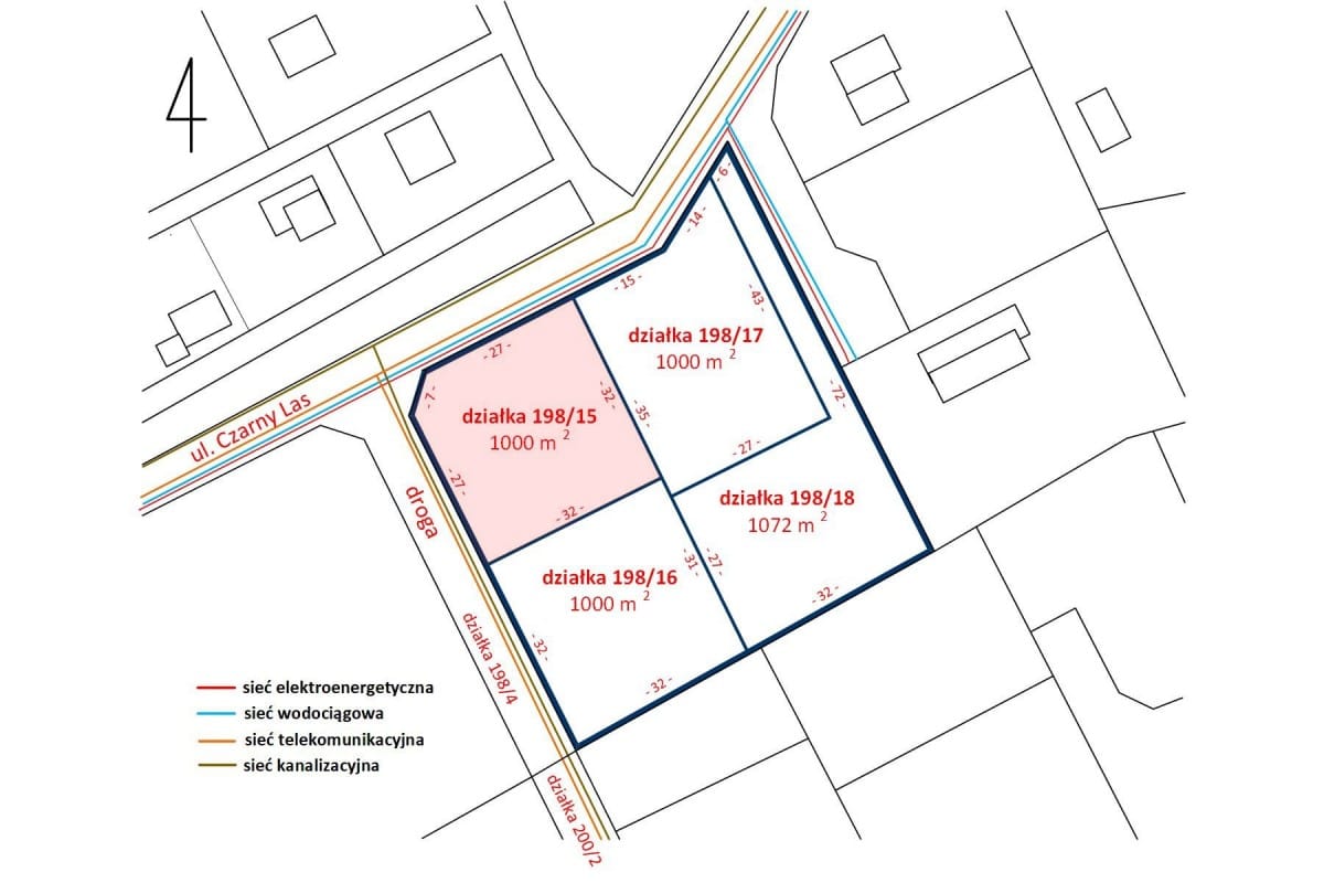 Działka  pokojowe na Sprzedaż
