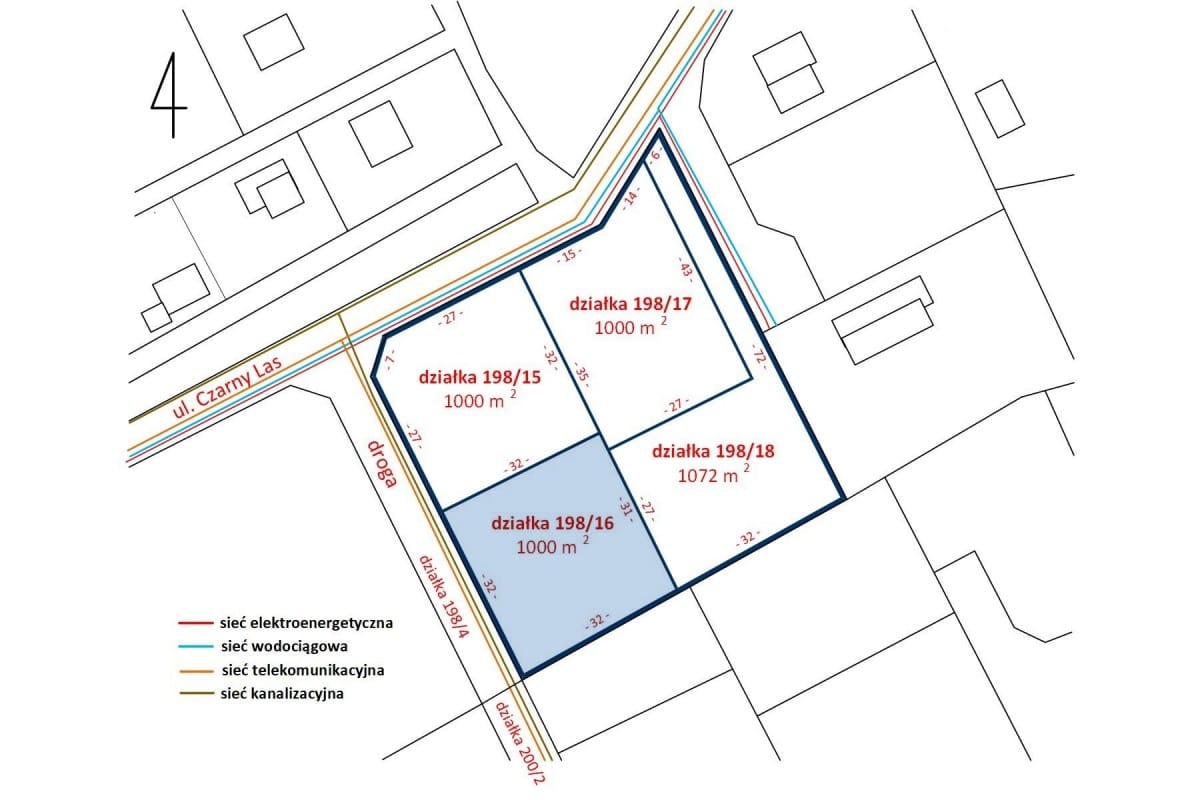 Działka  pokojowe na Sprzedaż