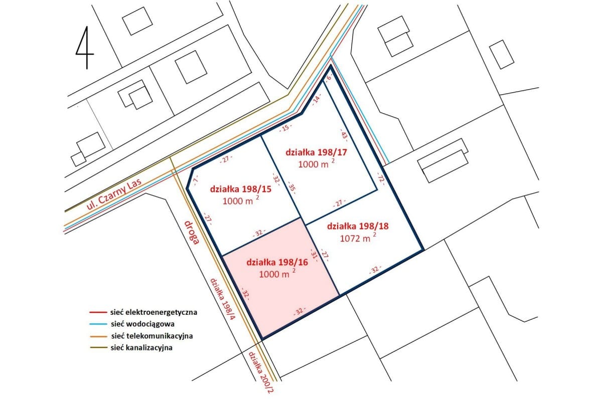 Działka  pokojowe na Sprzedaż