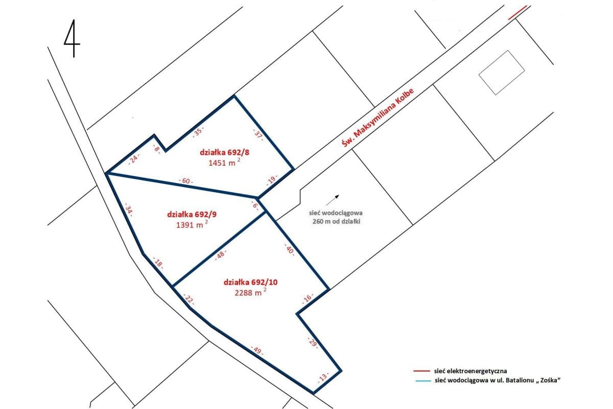 Działka  pokojowe na Sprzedaż