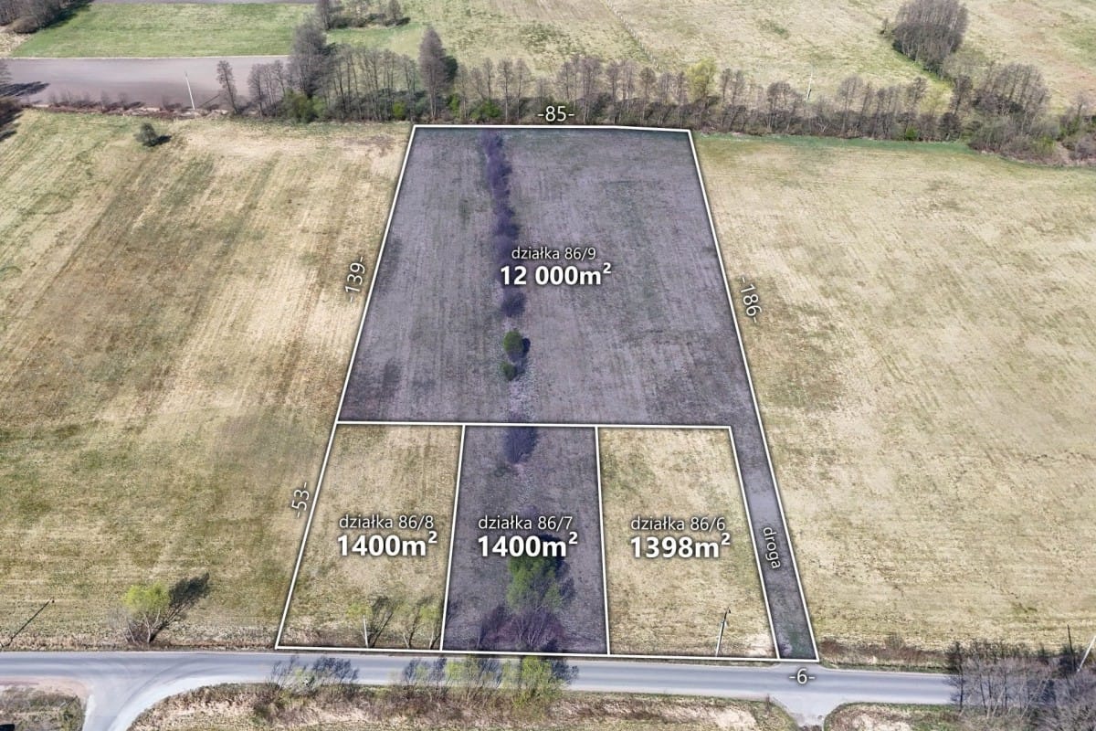 Działka  pokojowe na Sprzedaż