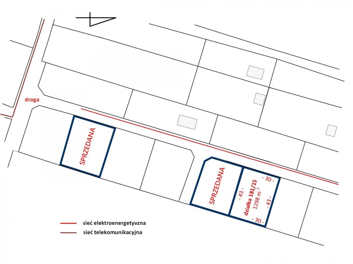Działka  pokojowe na Sprzedaż
