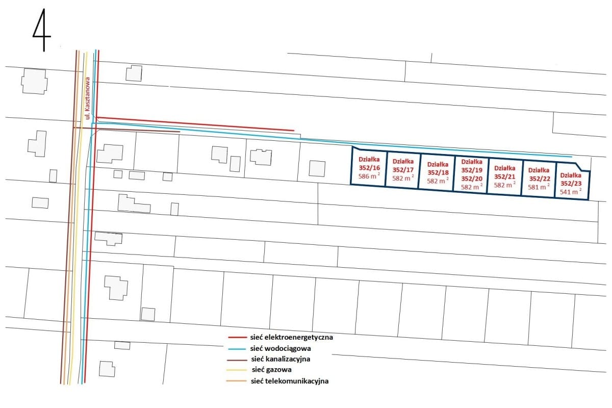 Działka  pokojowe na Sprzedaż