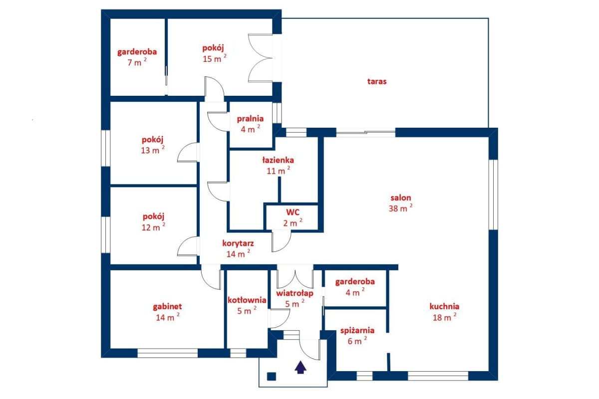 Dom 5 pokojowe na Wynajem