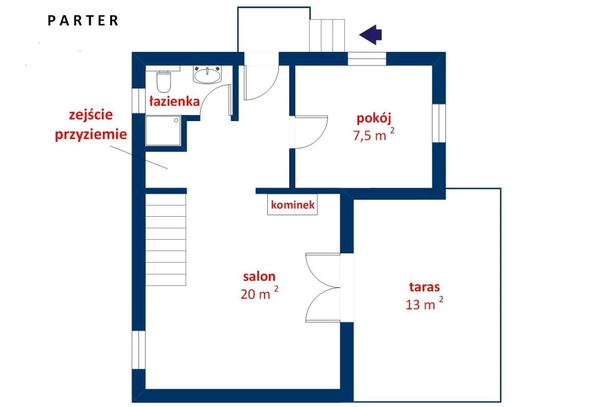 Dom 3 pokojowe na Sprzedaż