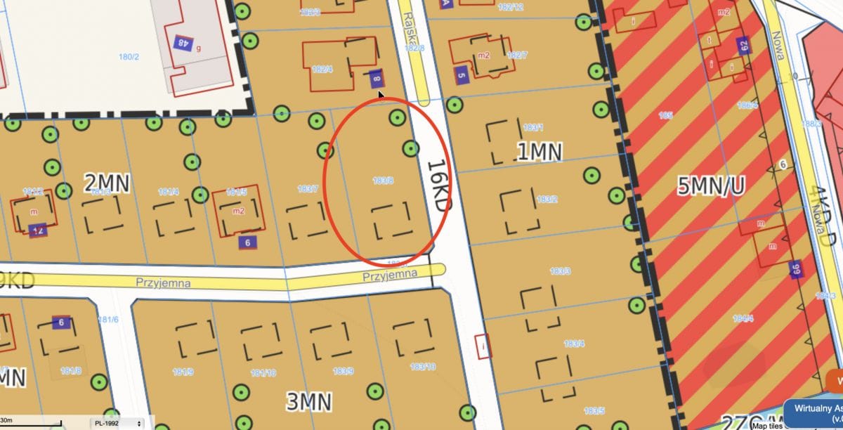 Działka  pokojowe na Sprzedaż