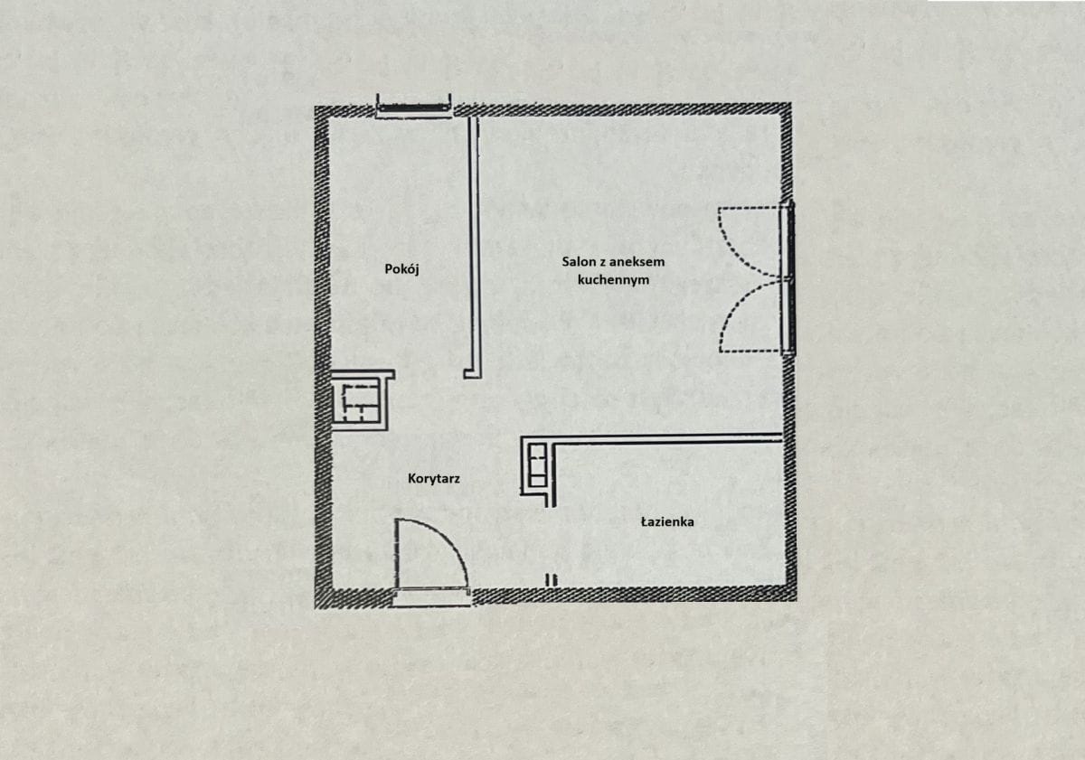 Mieszkanie 2 pokojowe na Sprzedaż
