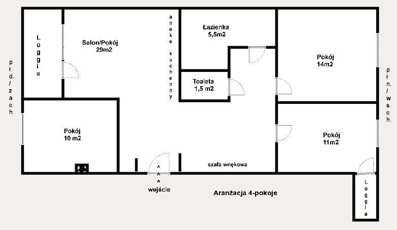 Mieszkanie 3 pokojowe na Sprzedaż
