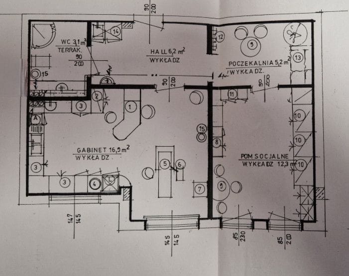 Lokal użytkowy  pokojowe na Wynajem