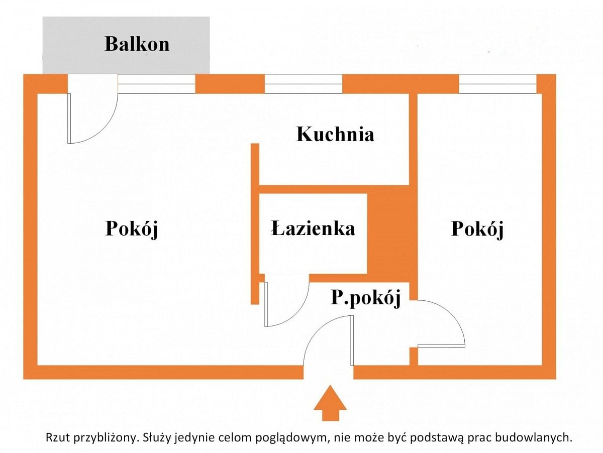 Mieszkanie 2 pokojowe na Sprzedaż