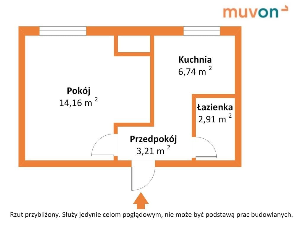 Mieszkanie 1 pokojowe na Sprzedaż