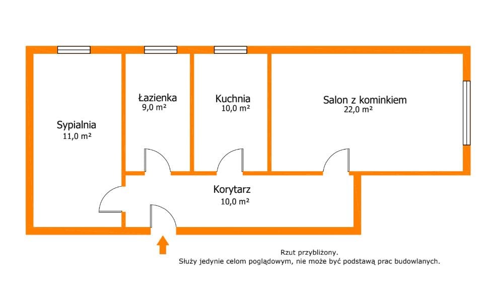Mieszkanie 2 pokojowe na Sprzedaż