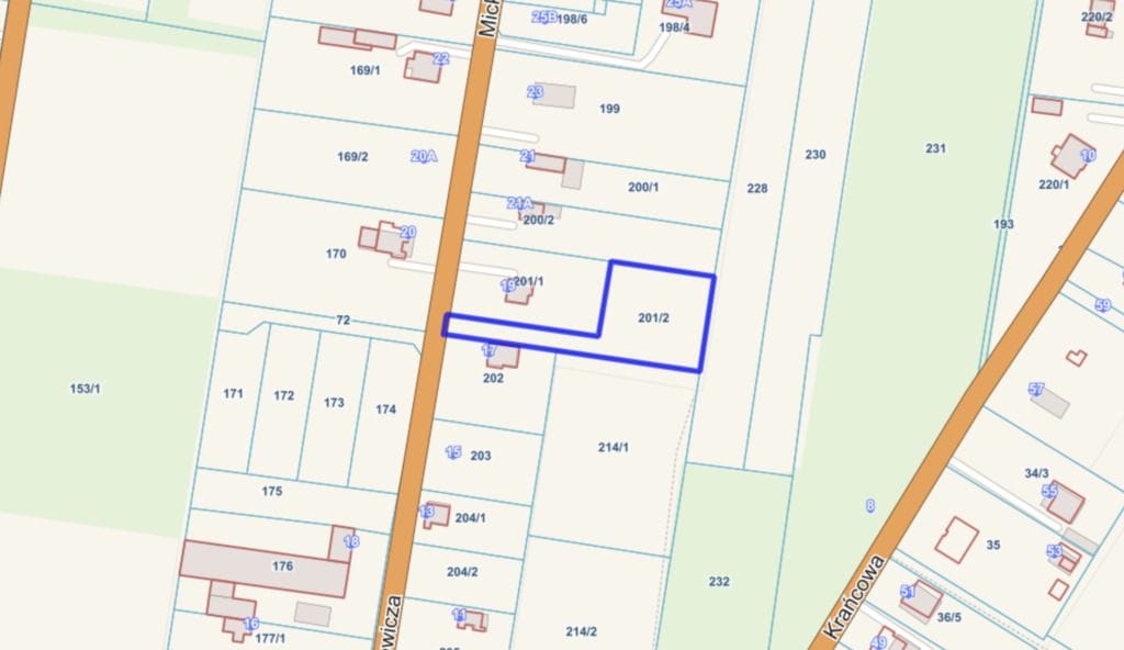 Działka  pokojowe na Sprzedaż