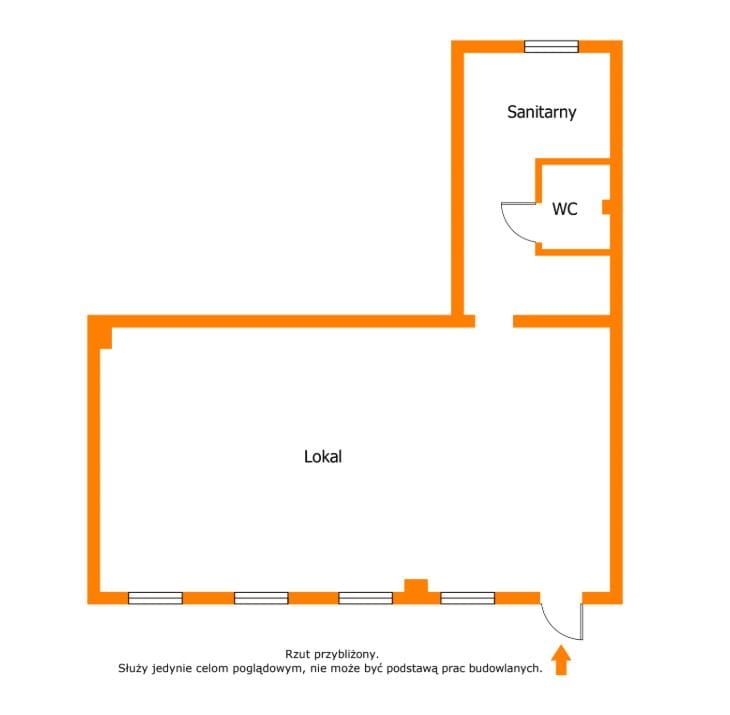 Lokal użytkowy  pokojowe na Sprzedaż
