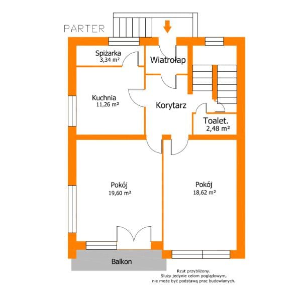 Dom 5 pokojowe na Sprzedaż