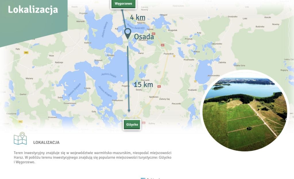 Działka  pokojowe na Sprzedaż