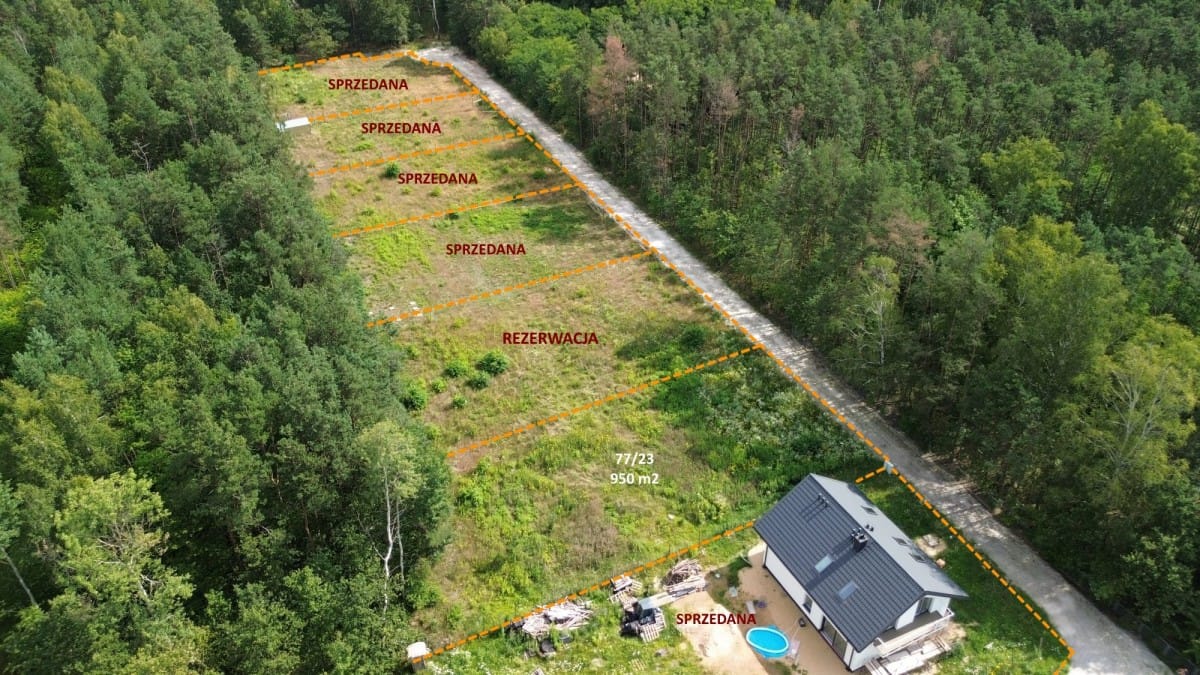 Działka  pokojowe na Sprzedaż