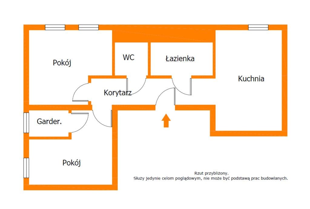 Mieszkanie 2 pokojowe na Sprzedaż