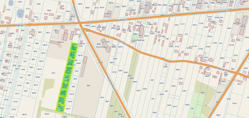 Działka  pokojowe na Sprzedaż