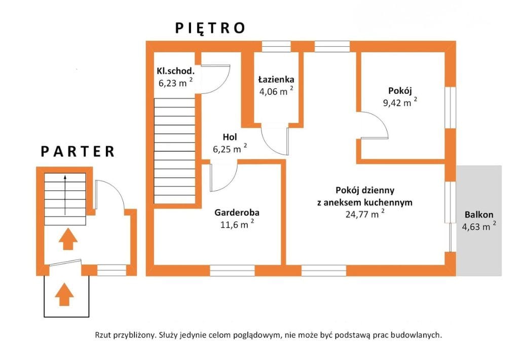 Mieszkanie 3 pokojowe na Sprzedaż
