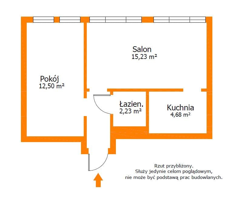Mieszkanie 2 pokojowe na Sprzedaż