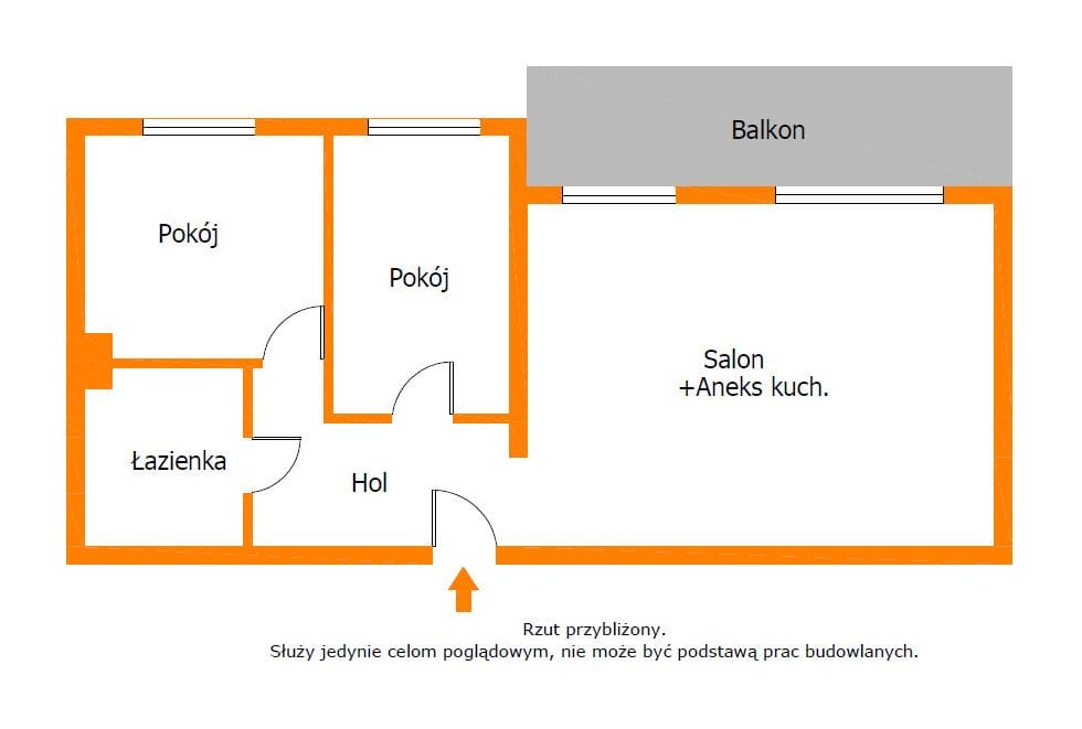 Mieszkanie 3 pokojowe na Sprzedaż