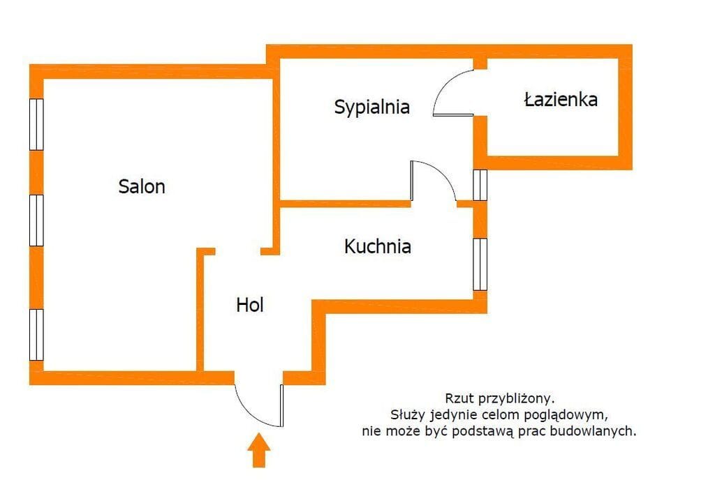 Mieszkanie 2 pokojowe na Sprzedaż