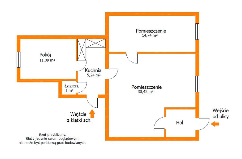 Mieszkanie 3 pokojowe na Sprzedaż