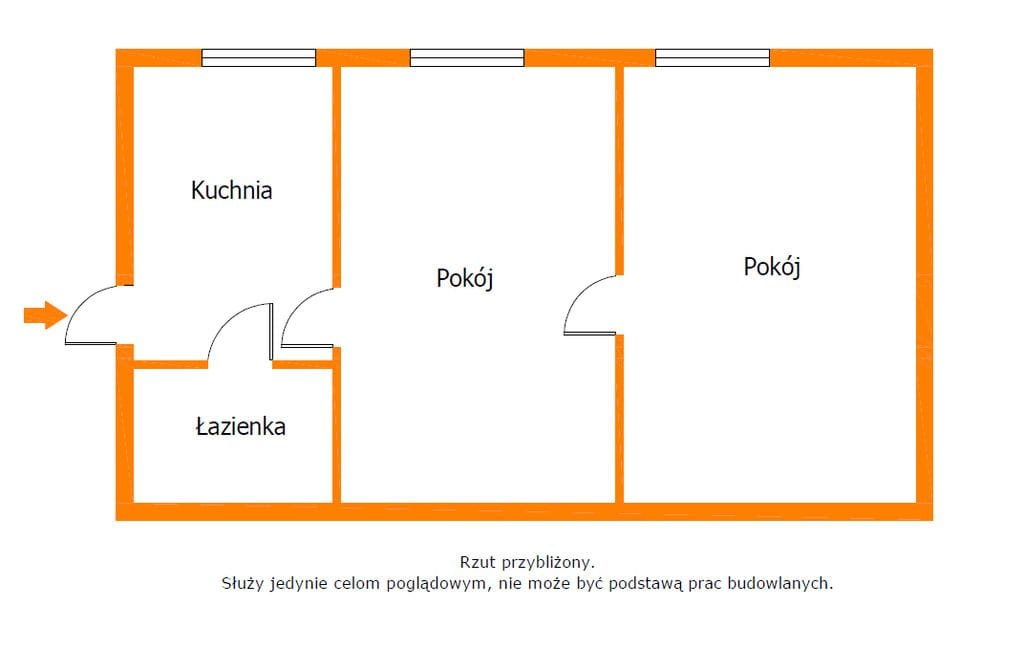 Mieszkanie 2 pokojowe na Sprzedaż