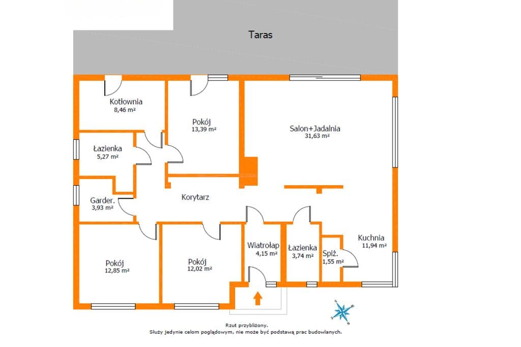 Dom 4 pokojowe na Sprzedaż