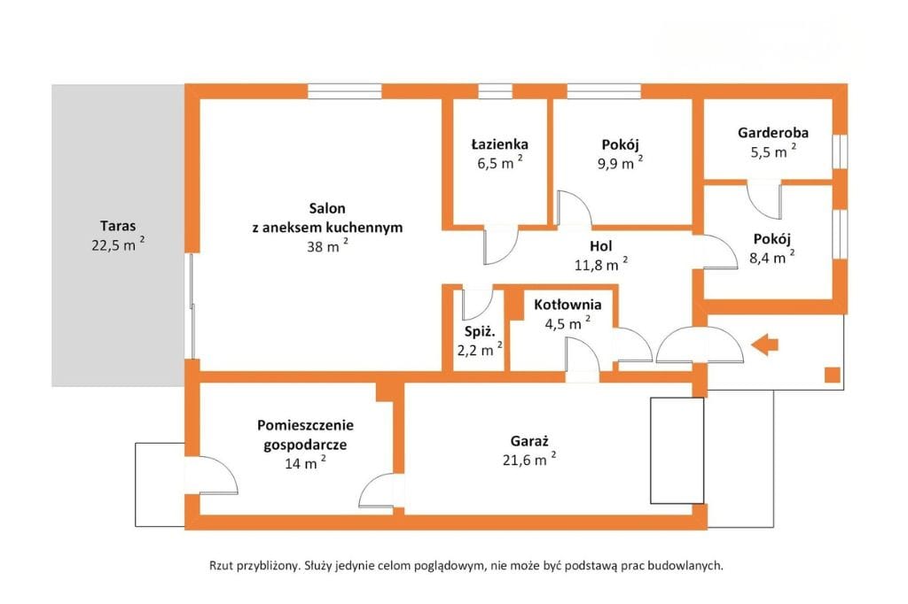 Dom 3 pokojowe na Sprzedaż