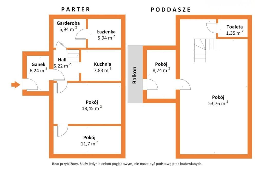 Dom 3 pokojowe na Sprzedaż