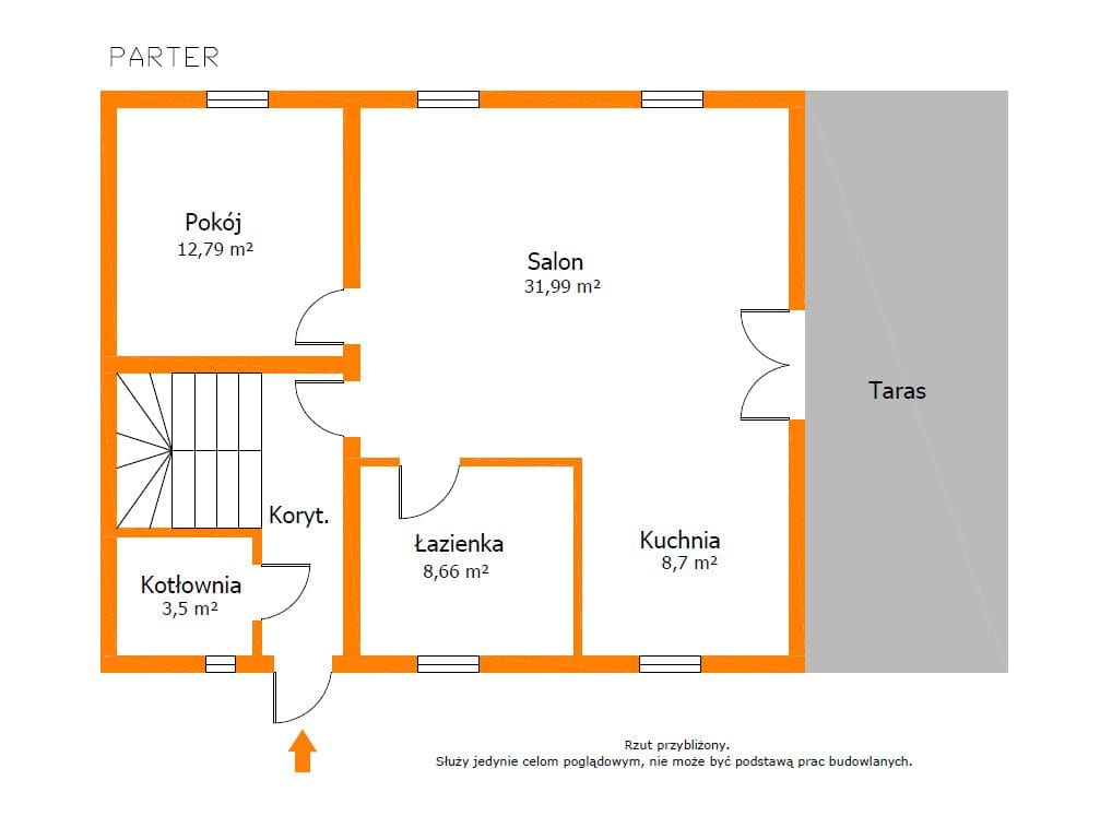 Dom 4 pokojowe na Sprzedaż