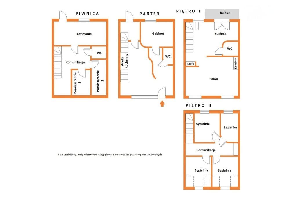 Dom 8 pokojowe na Sprzedaż