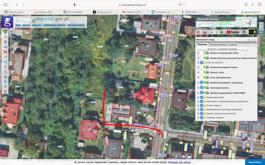 Działka  pokojowe na Sprzedaż