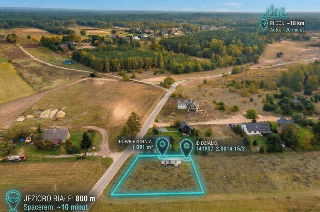 Działka  pokojowe na Sprzedaż