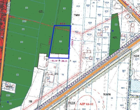 Działka  pokojowe na Sprzedaż